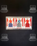 Frabregas Casillas Ramos 2022-23 Panini National Treasures Road to FIFA World Cup Qatar Jumbo Triple Material Booklet 28/40 #TM-ESP