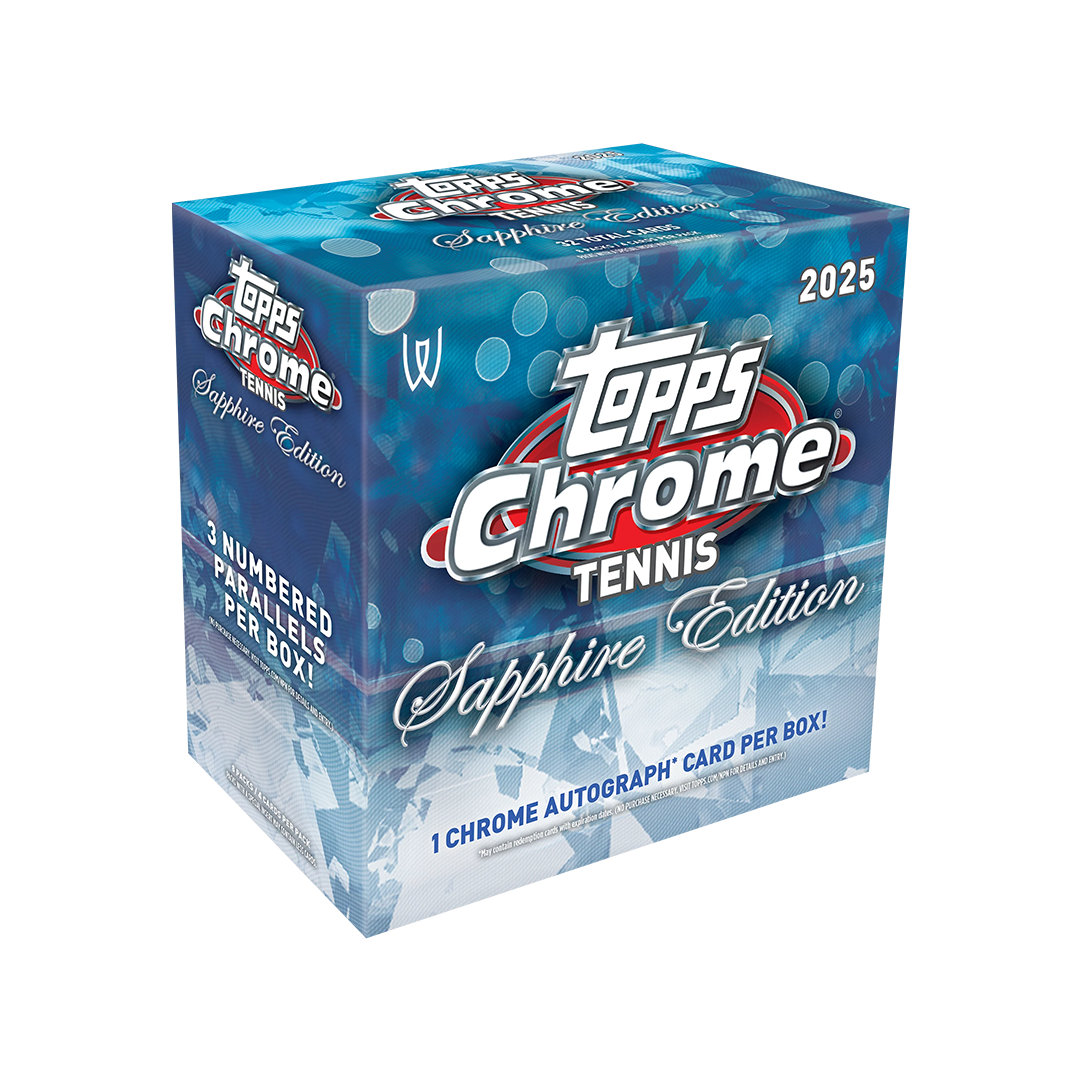 Topps Chrome Tennis Sapphire 2025